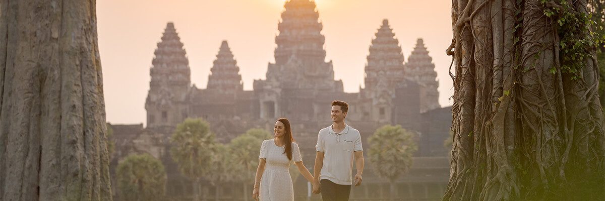 sunset at angkor wat - Cambodia Tours