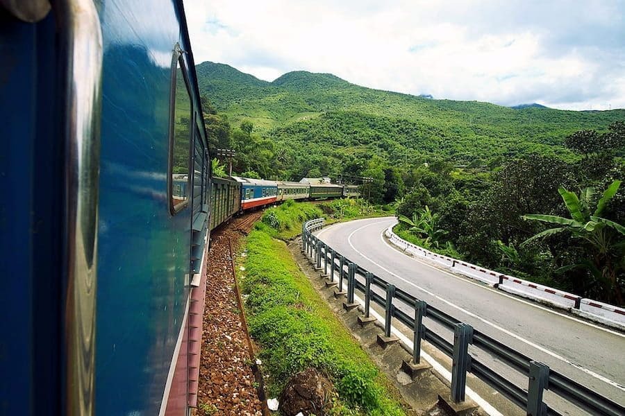 Hue to Dong Hoi, a Vietnam railway adventure, offers scenic train routes Vietnam by rivers.