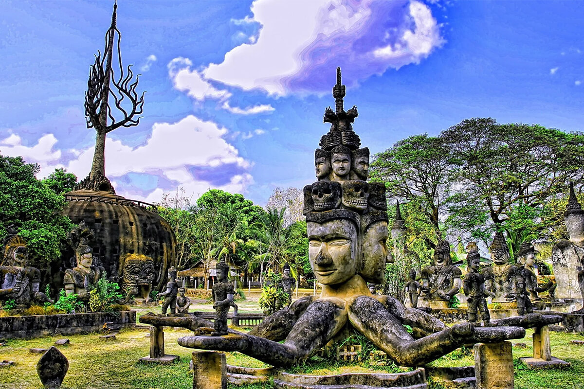 Buddha Park - Laos Tours