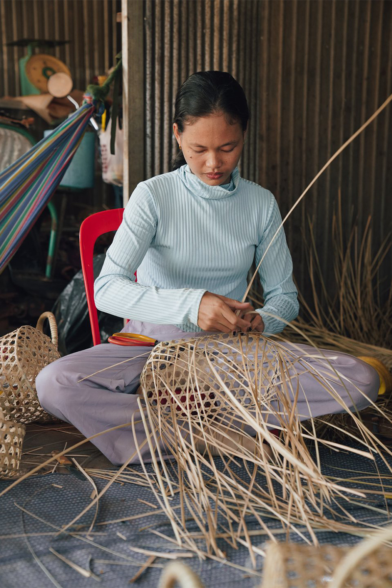 Cambodia Weaving - Vietnam Cambodia tours
