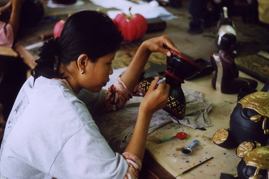 Cambodia_lacquerware - cambodian souvernirs