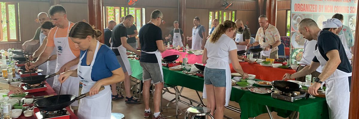 Cooking Class with Locals - Vietnam Laos trips