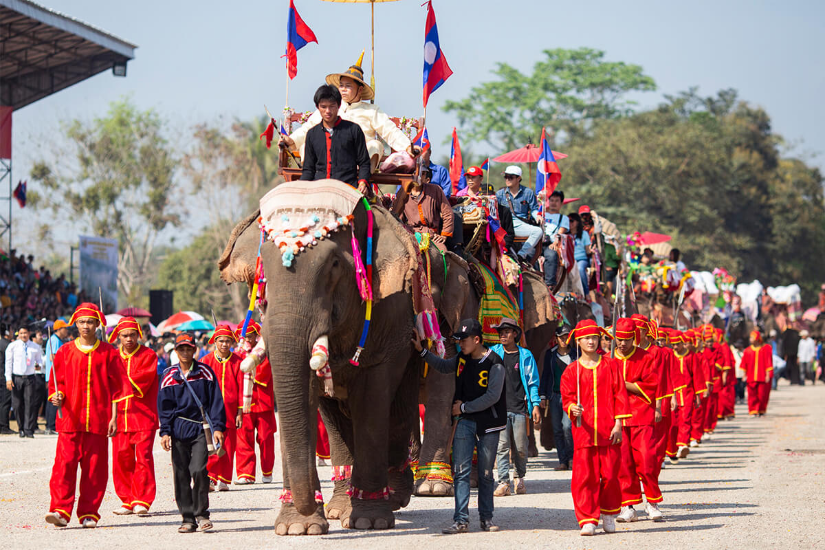 Elephant Festival in Xayaboury - Laos Cambodia Trips