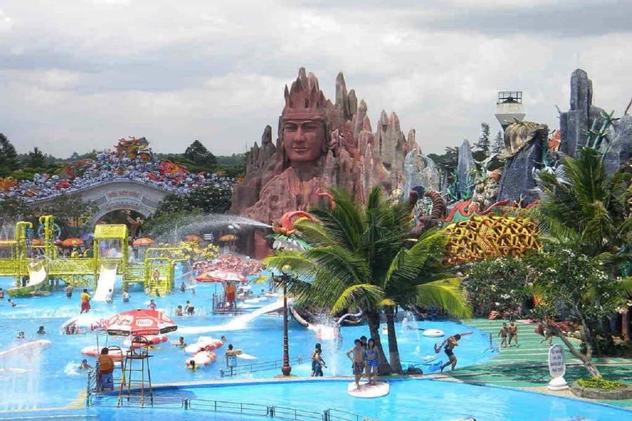Dam Sen Water Park is Saigon’s ultimate family fun zone! 