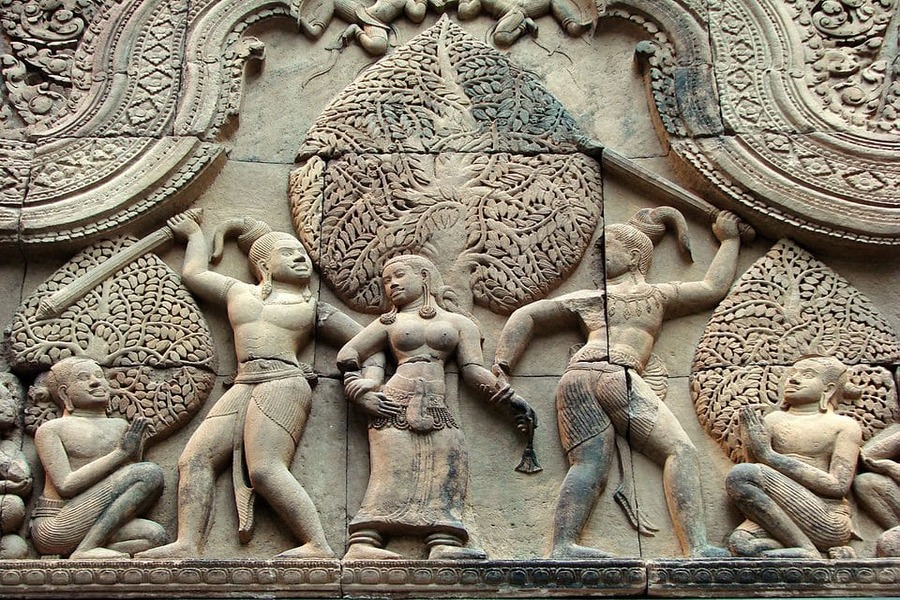 cambodian scultures - cambodian souvernirs