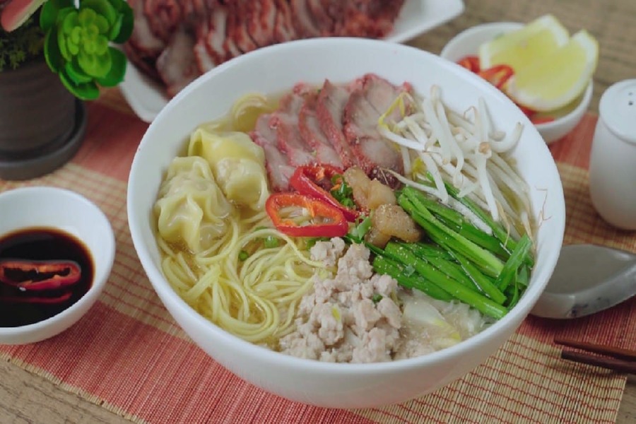 Hu tieu - a classic breakfast dish in vietnam