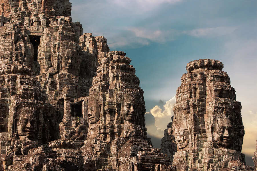 Angkor Thom Cambodia - Tourist Attractions in Siem Reap