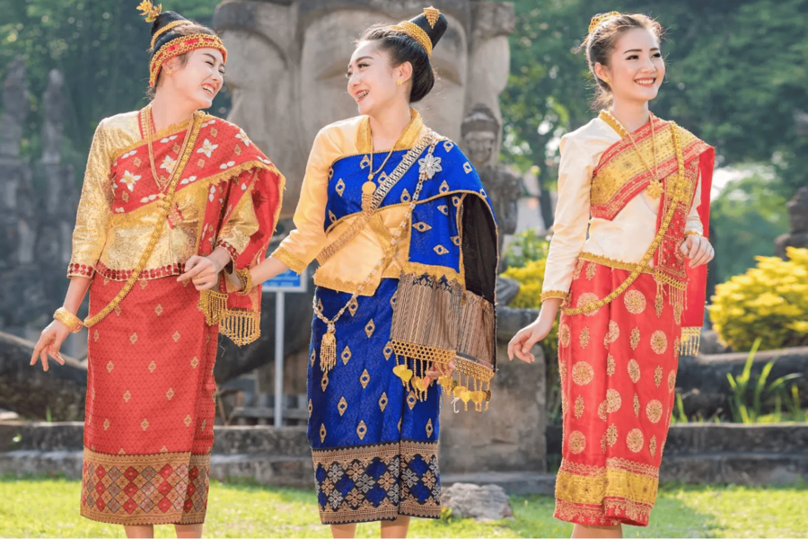 Experience the Beauty of Laos Traditional Costumes