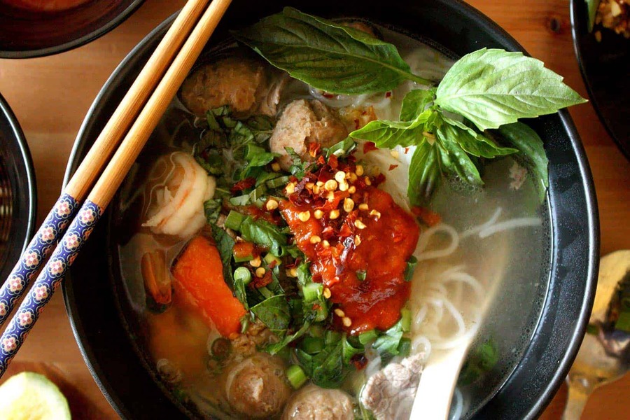 Noodles of Cambodian Foods and Drinks