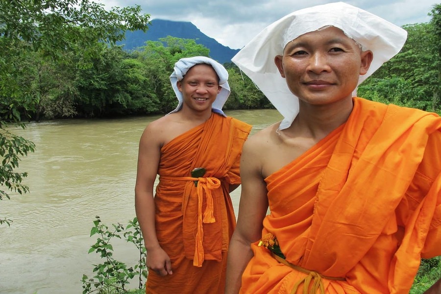 explore Laos Death Ceremony