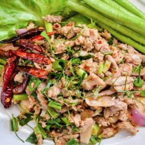 lapp is tradditonal laos dish