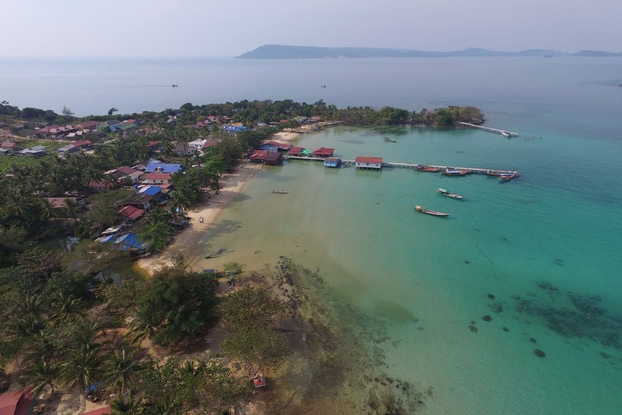 the view of M’Pai Bay