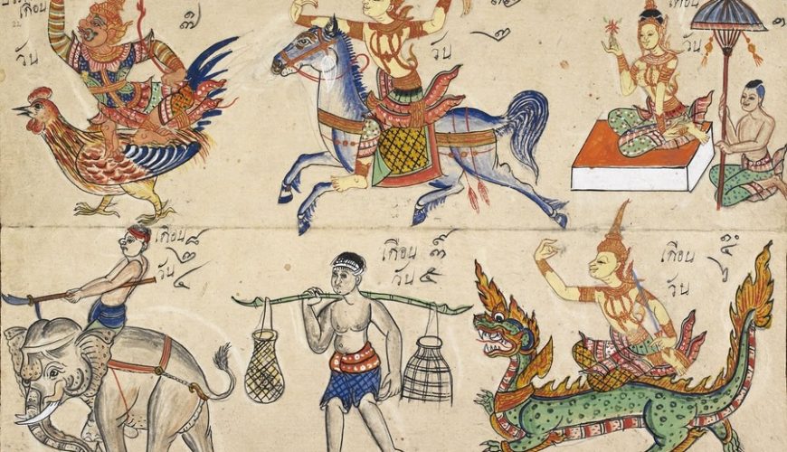 traditional Cambodia’s 12 Zodiac Animals