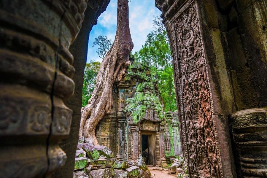rules when visiting Temples in Cambodia