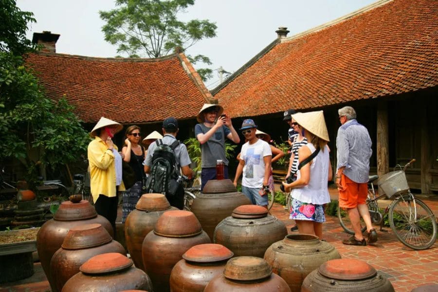 Group tour to Hanoi Old Village