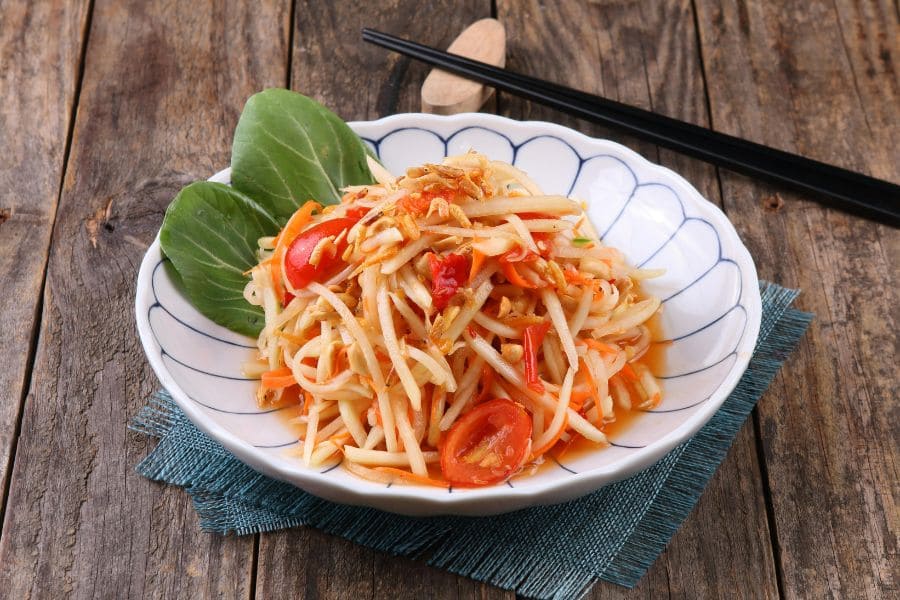 Papaya Salad - Food and culinary travel guide Southeast Asia