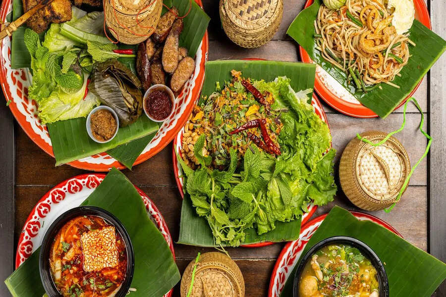 tradditional Dishes in Laos